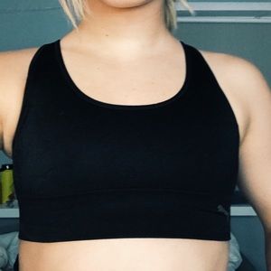 BLACK PUMA SPORTS BRA✨